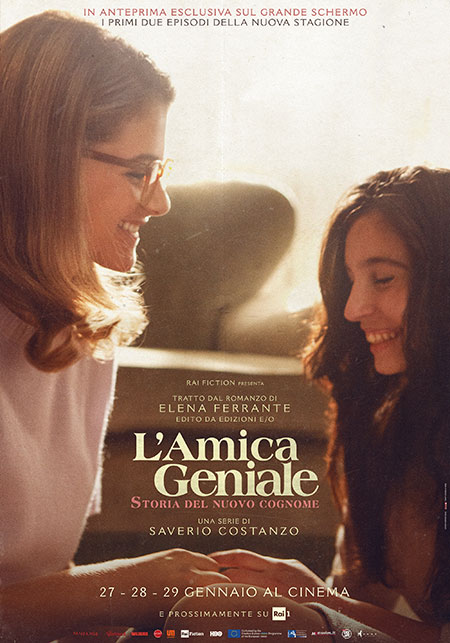 Locandina Film L’AMICA GENIALE Storia del nuovo cognome