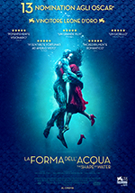 Locandina Film La Forma dell'Acqua - The Shape of Water