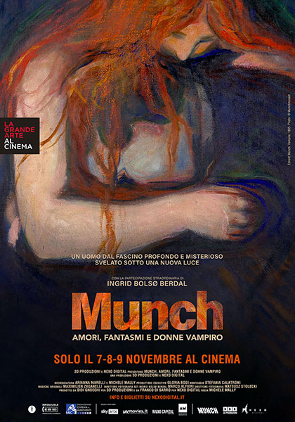 Locandina Film MUNCH - AMORI, FANTASMI E DONNE VAMPIRO