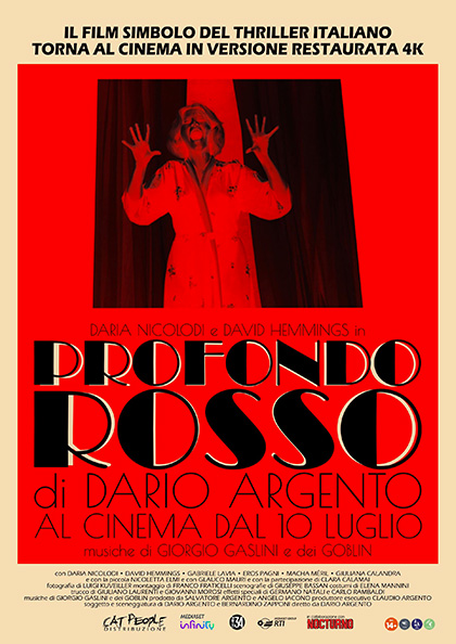 Locandina Film PROFONDO ROSSO