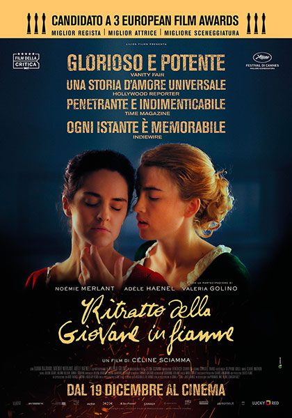 Locandina Film Ritratto della giovane in fiamme