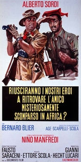 Locandina Film Riusciranno i nostri eroi a ritrovare l'amico misteriosamente scomparso in Africa? 