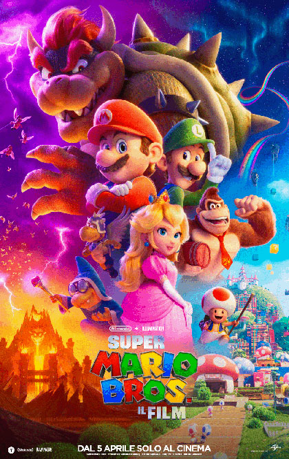 Locandina Film Ragazzi SUPER MARIO BROS - IL FILM