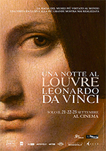 Locandina Film UNA NOTTE AL LOUVRE: LEONARDO DA VINCI